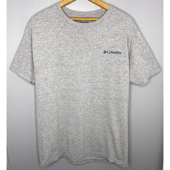 Columbia Other - COLUMBIA Gray Short Sleeve Graphic Tee